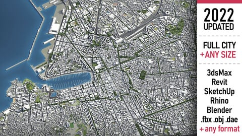 Marseille - 3D city model