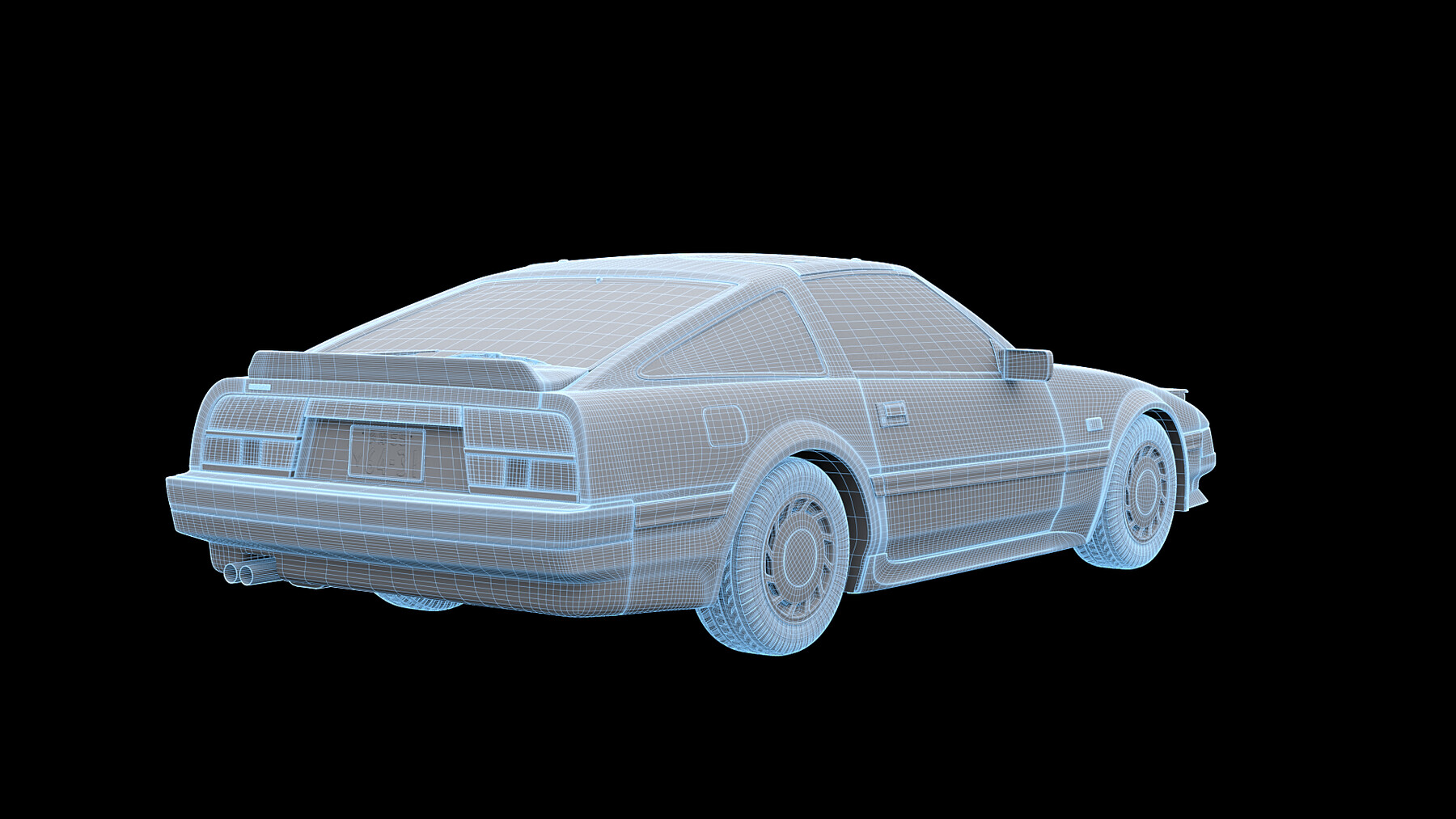 ArtStation - Nissan 300zx z31 1985 | Game Assets