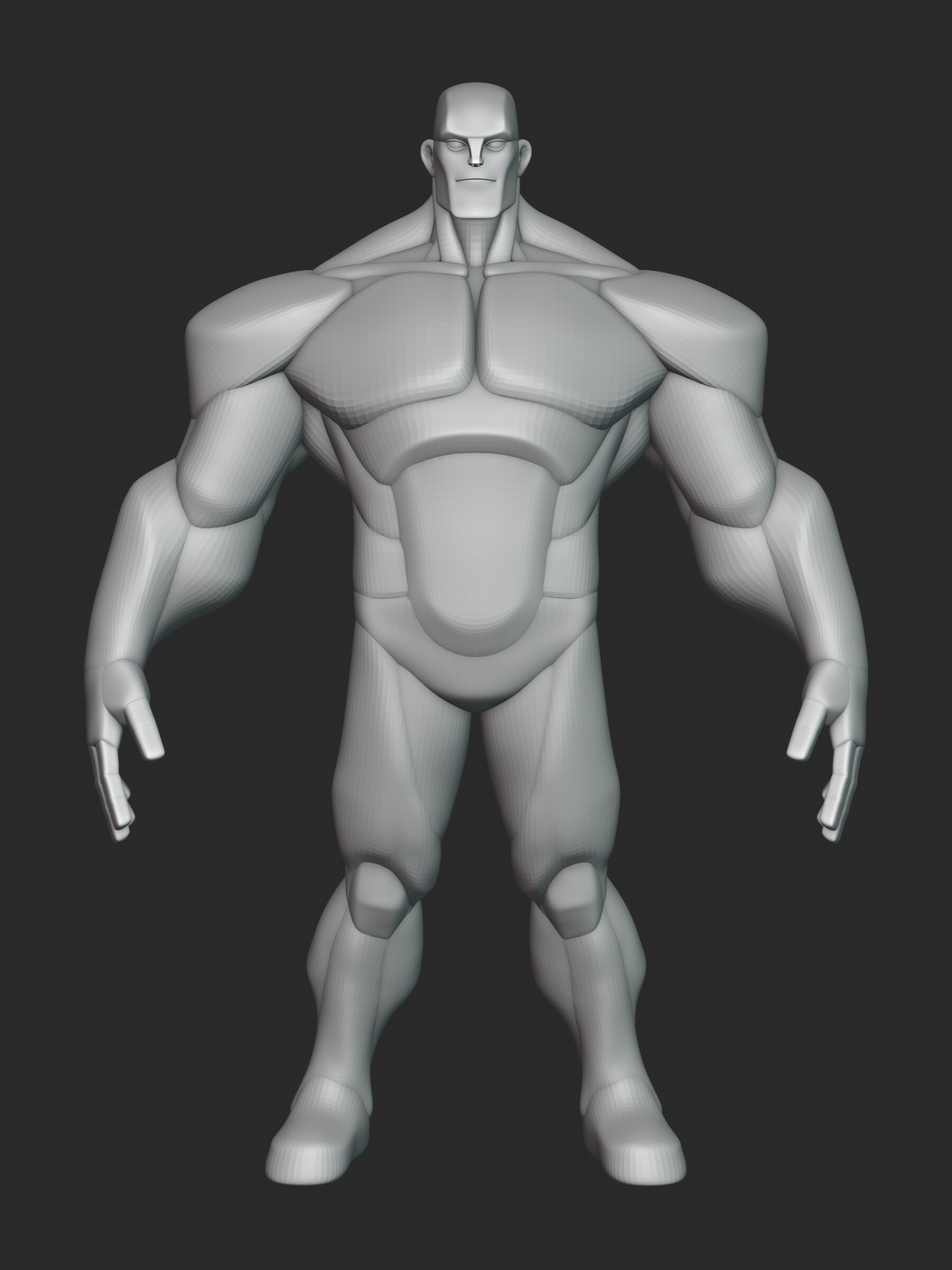 ArtStation - Infinity Hulk Character Anatomy Blockout | Resources