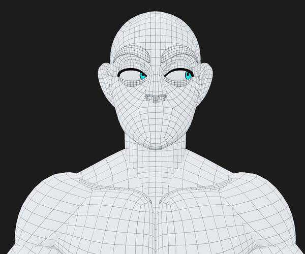 ArtStation - Stylized Boy Basemesh | Resources