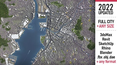 Nagasaki - 3D city model