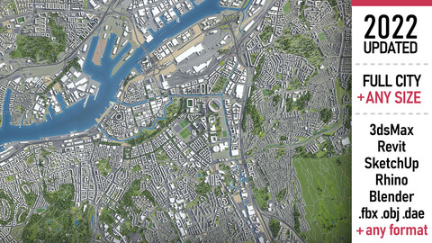 Gothenburg - Göteborg - 3D city model