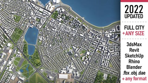 Reykjavik - 3D city model