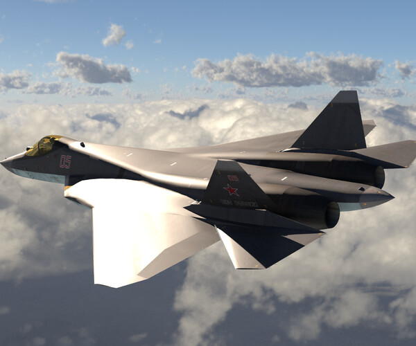 ArtStation SU57 Felon High Poly Model (Top Gun Maverick) Resources