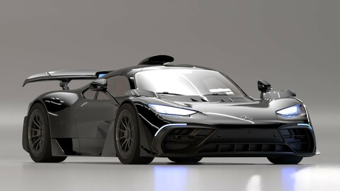 AMG Project One 3D model