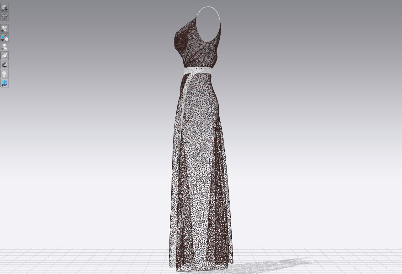 ArtStation - brown draped dress | Resources