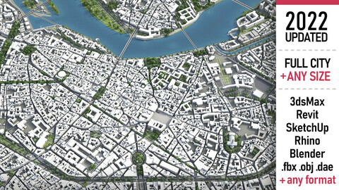 Toulouse - 3D city model