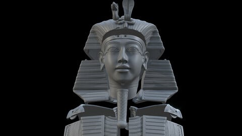 Tutankhamun's Mask v3 - 3D Printing