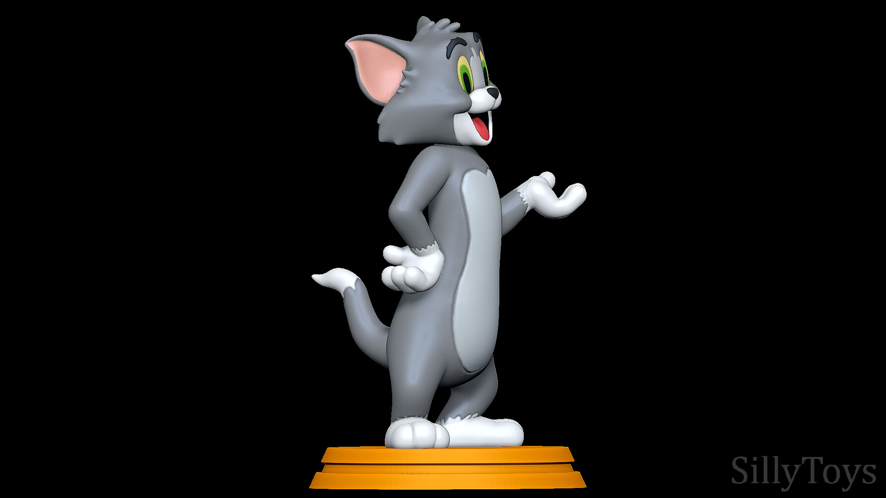 ArtStation - Tom - Tom and Jerry 3D print model | Resources