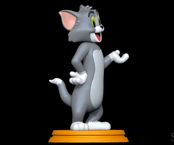 ArtStation - Tom - Tom and Jerry 3D print model | Resources