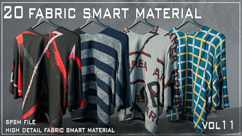 20 Fabric Smart Materials - VOL 11