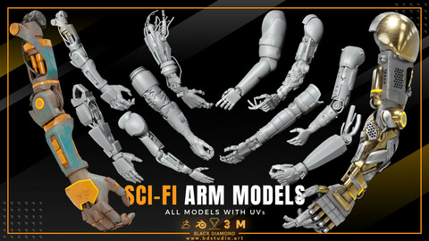 SCI-FI ARM MODELS