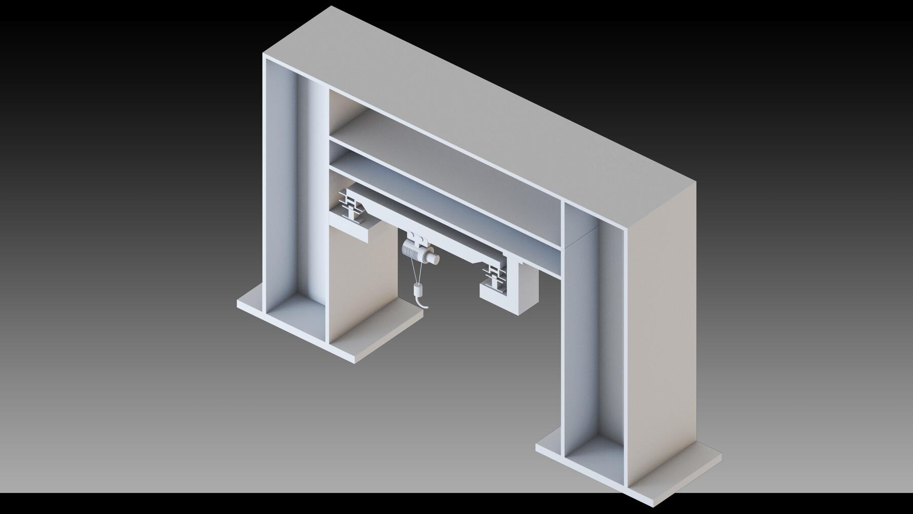 ArtStation - 16 Overhead Cranes- Vol 02- High detail 3d models | Resources