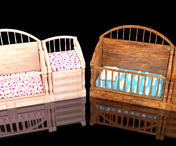 ArtStation - Baby Beds | Resources