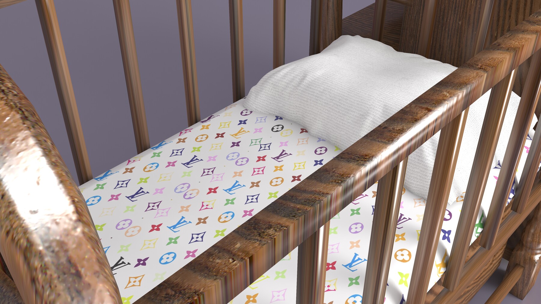 ArtStation Baby Bed 2 Resources