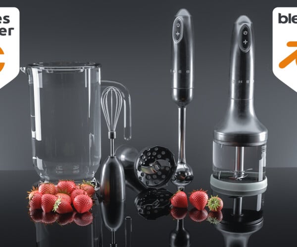 ArtStation - smeg hand blender hb f02