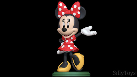 Minnie Mouse - 3D print model