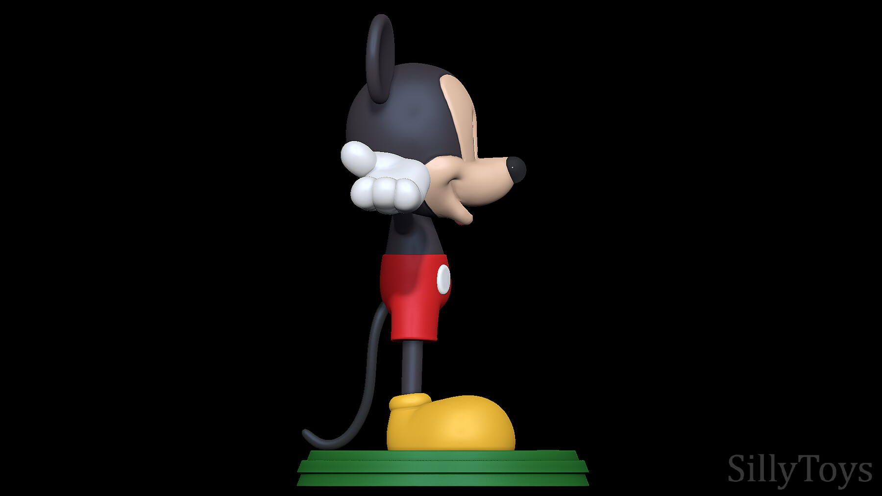 Artstation Mickey Mouse 3d Print Model Resources