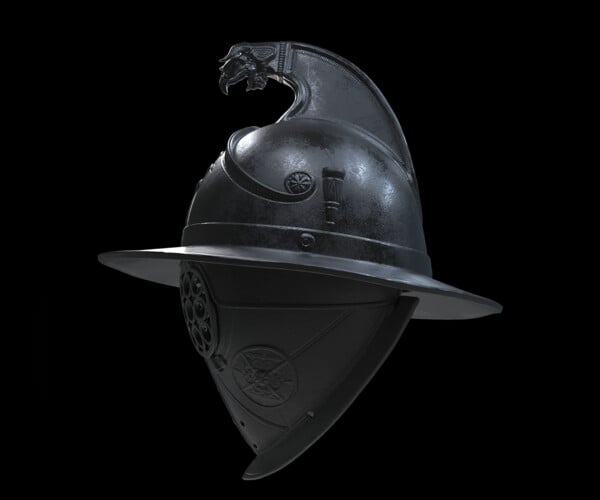 ArtStation - Gladiator helmet - Thraex | Resources