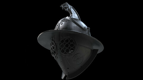 Gladiator helmet - Thraex