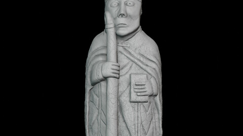 the lewis chessmen 3D print model