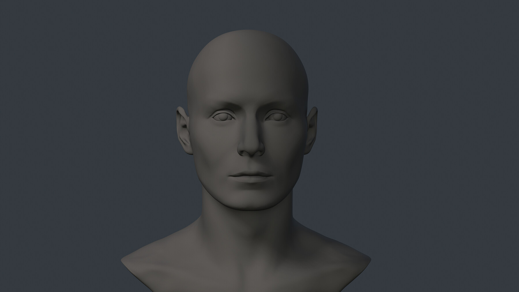 ArtStation - Male Head Basemesh | Resources