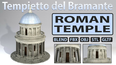 Roman temple - Tempietto del Bramante