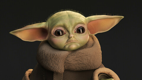 BABY YODA - FBX -