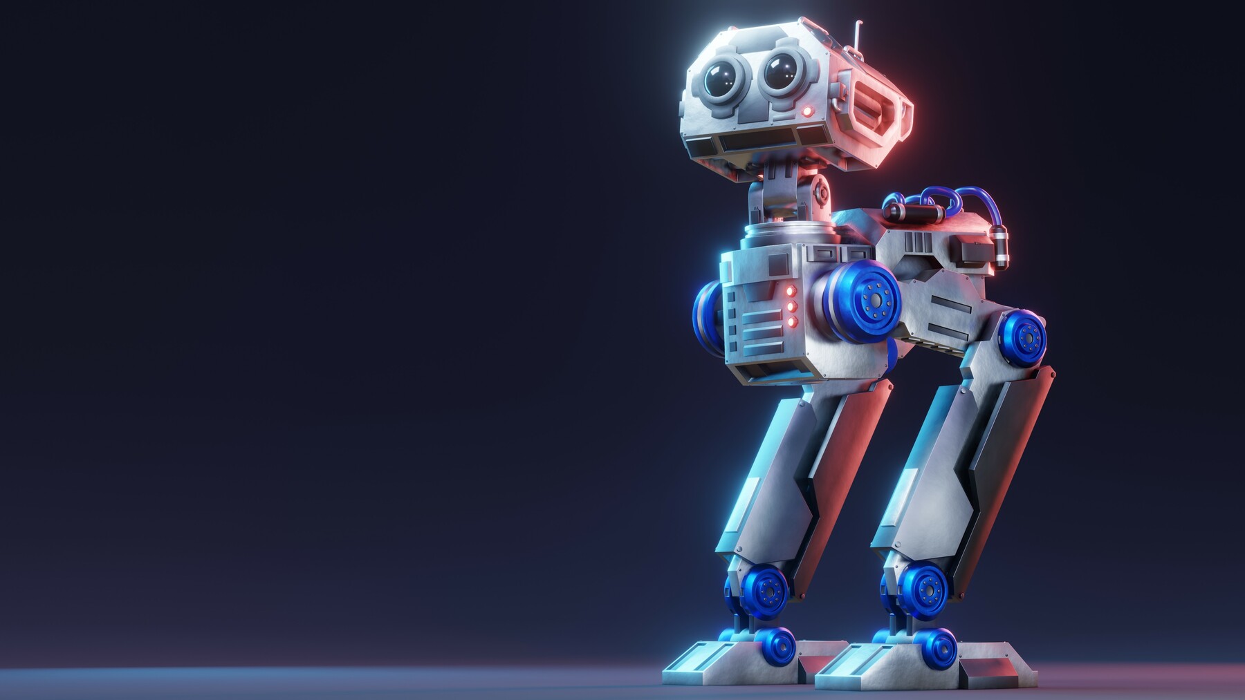 ArtStation - Sci-Fi Mech Robot - Rigged (Blender Eevee) | Resources