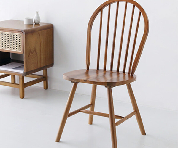 ArtStation ANDRA wooden chair Acacia Natural Resources