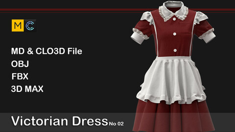 Victorian dress no 02
