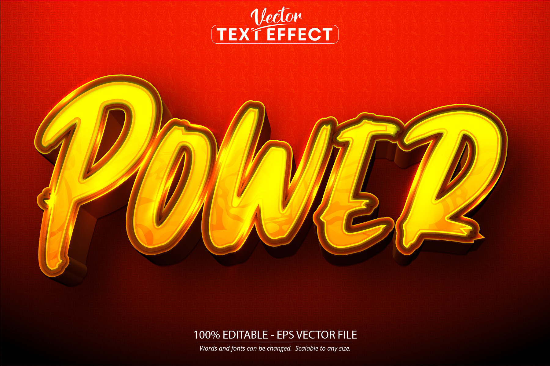 Flash slot machine text effect