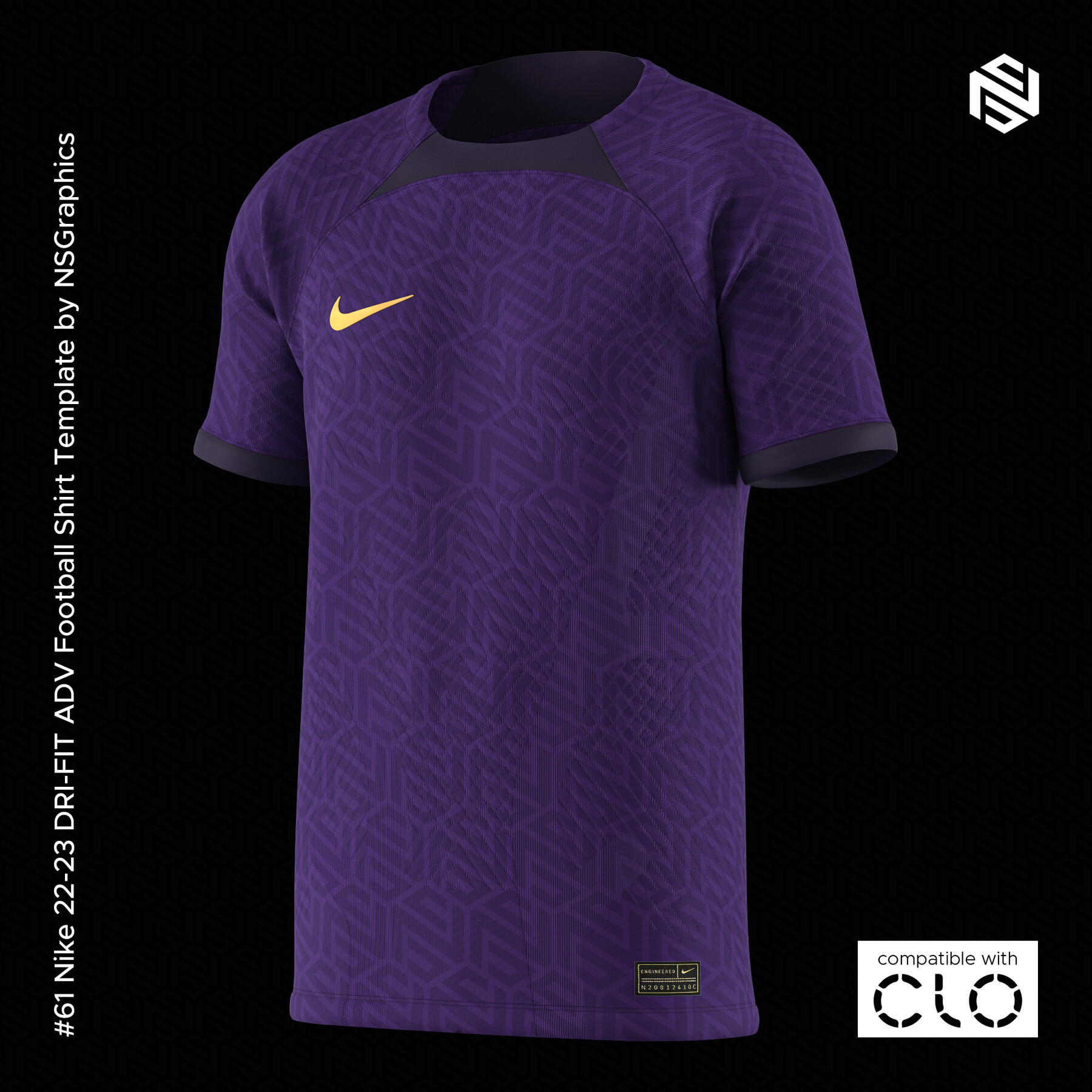 ArtStation - Nike 22-23 DRI-FIT ADV Football Shirt & Designer | Resources