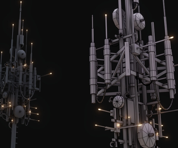 ArtStation - Antenna tower | Resources