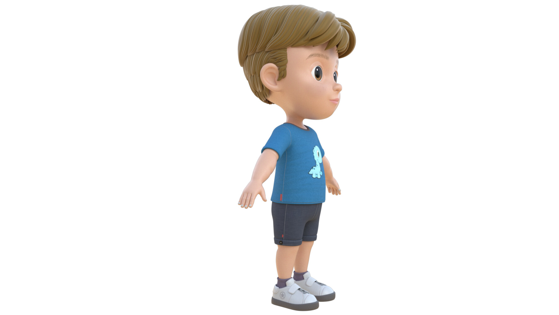 ArtStation - julian cartoon character Model 3D model | Resources
