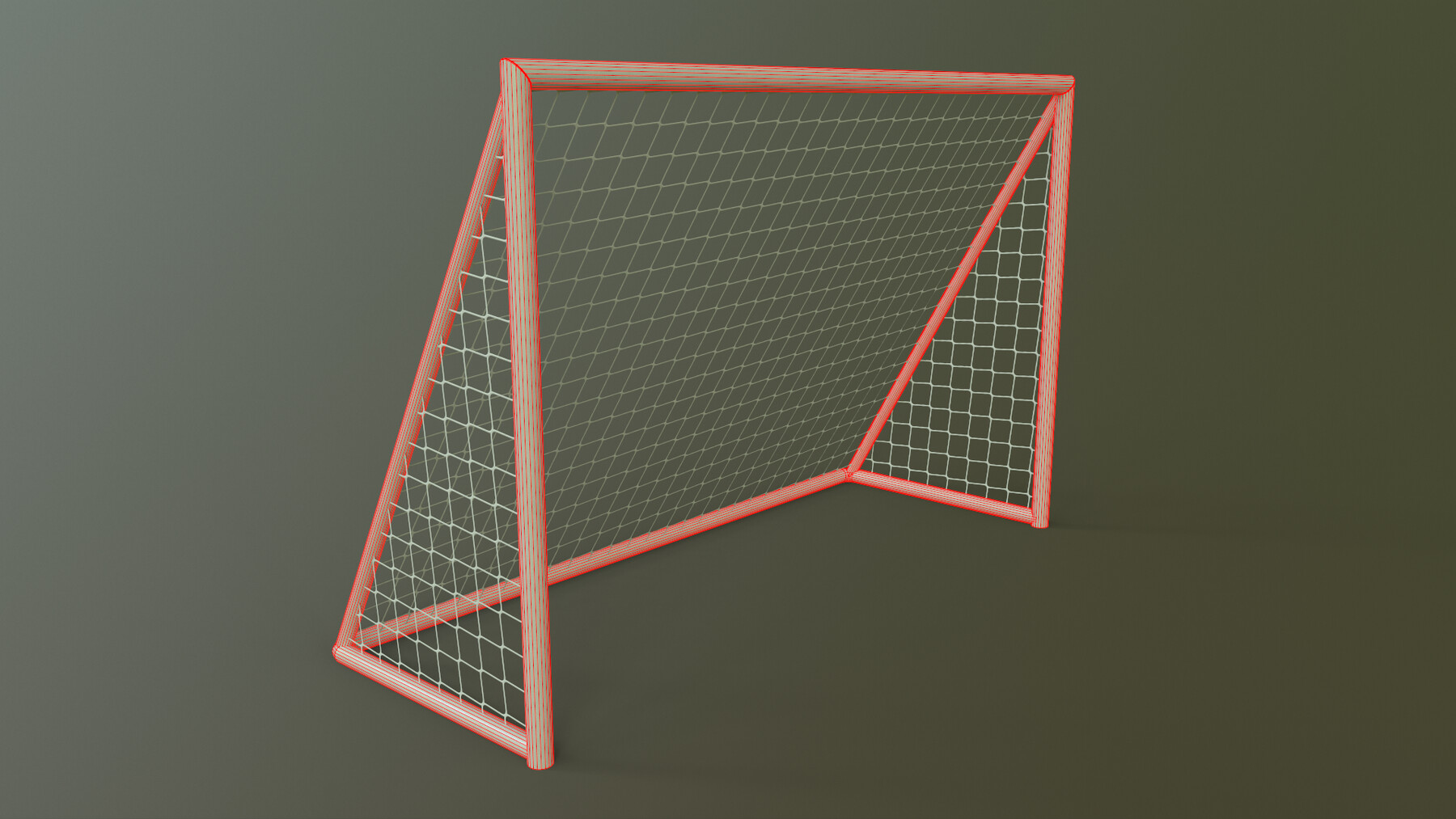 ArtStation PBR Soccer Football Goal Post A Game Assets