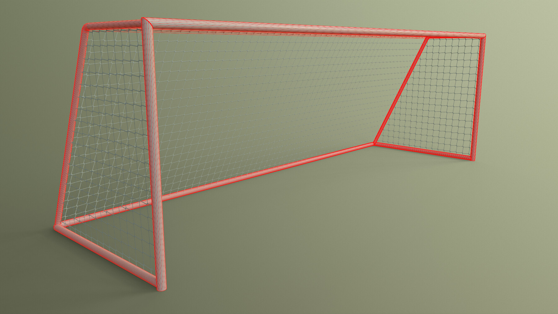 ArtStation PBR Soccer Football Goal Post D Game Assets