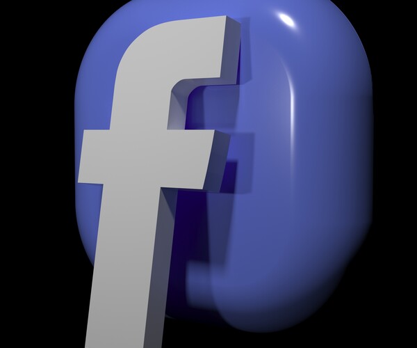 Facebook Logo 3D HD Wallpaper - WallpaperFX