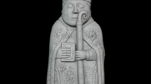 the lewis chessmen 3D print model