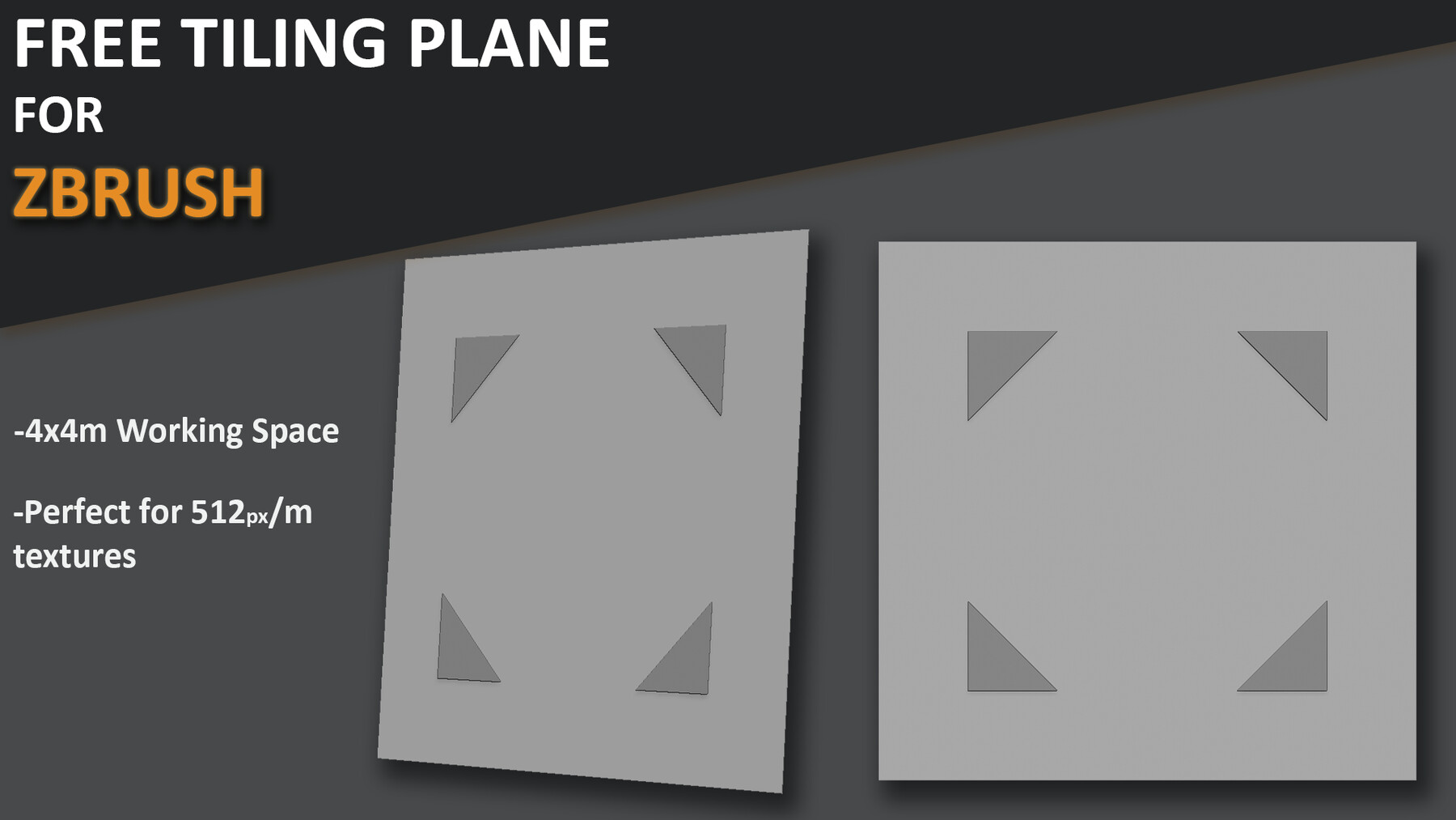 putting a mesh on a plane zbrush