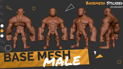 Base mesh male Stilyzed