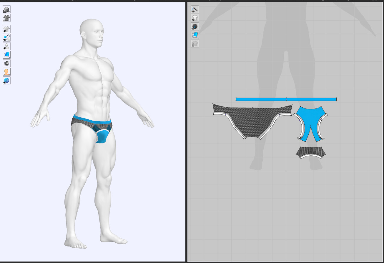ArtStation - Set of 5 Men's underwear