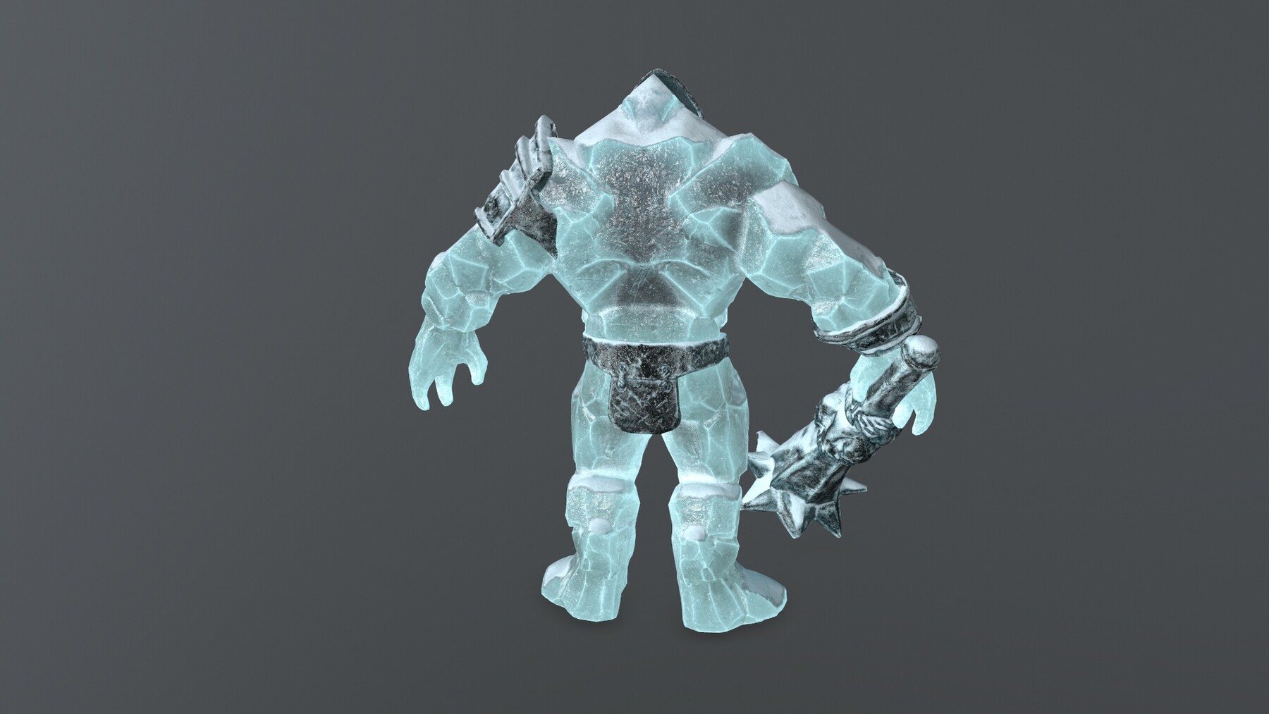 ArtStation - ice monster | Game Assets