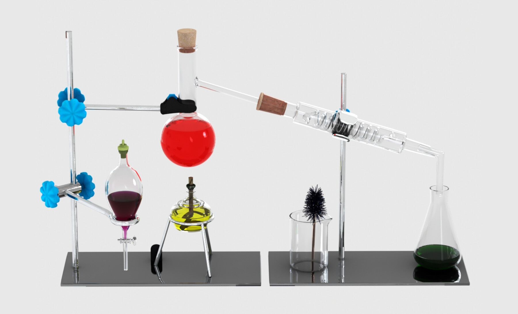 ArtStation Chemistry Laboratory Glassware (Condenser) Resources