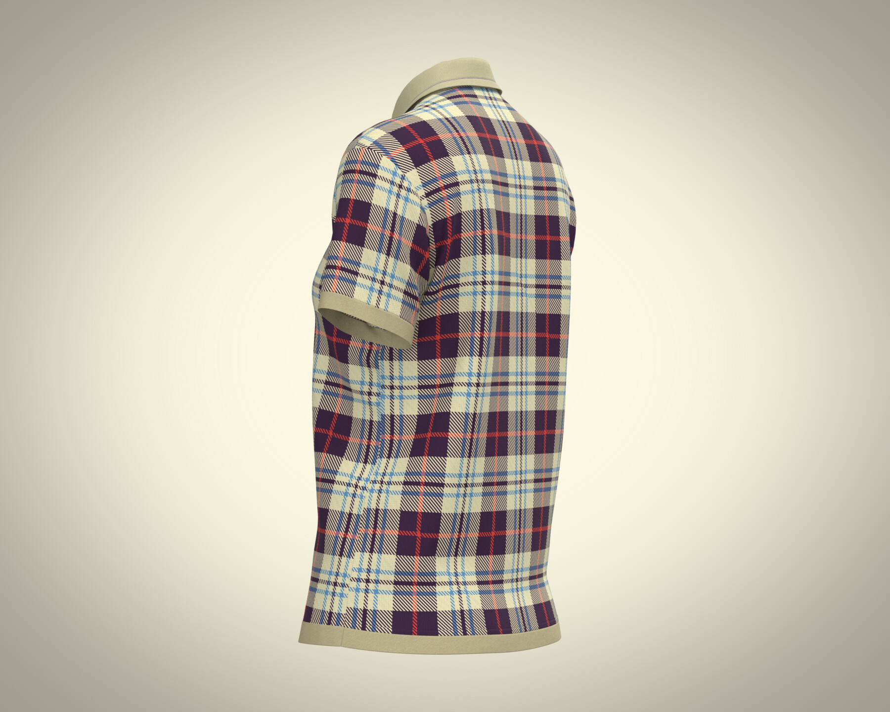 ArtStation - Ladies Striped Polo | Resources