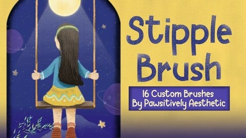 Stipple Brushes for Procreate