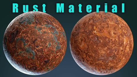 Rust Material for Substance Painter