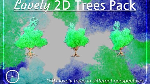 Lovely 2D Trees Pack