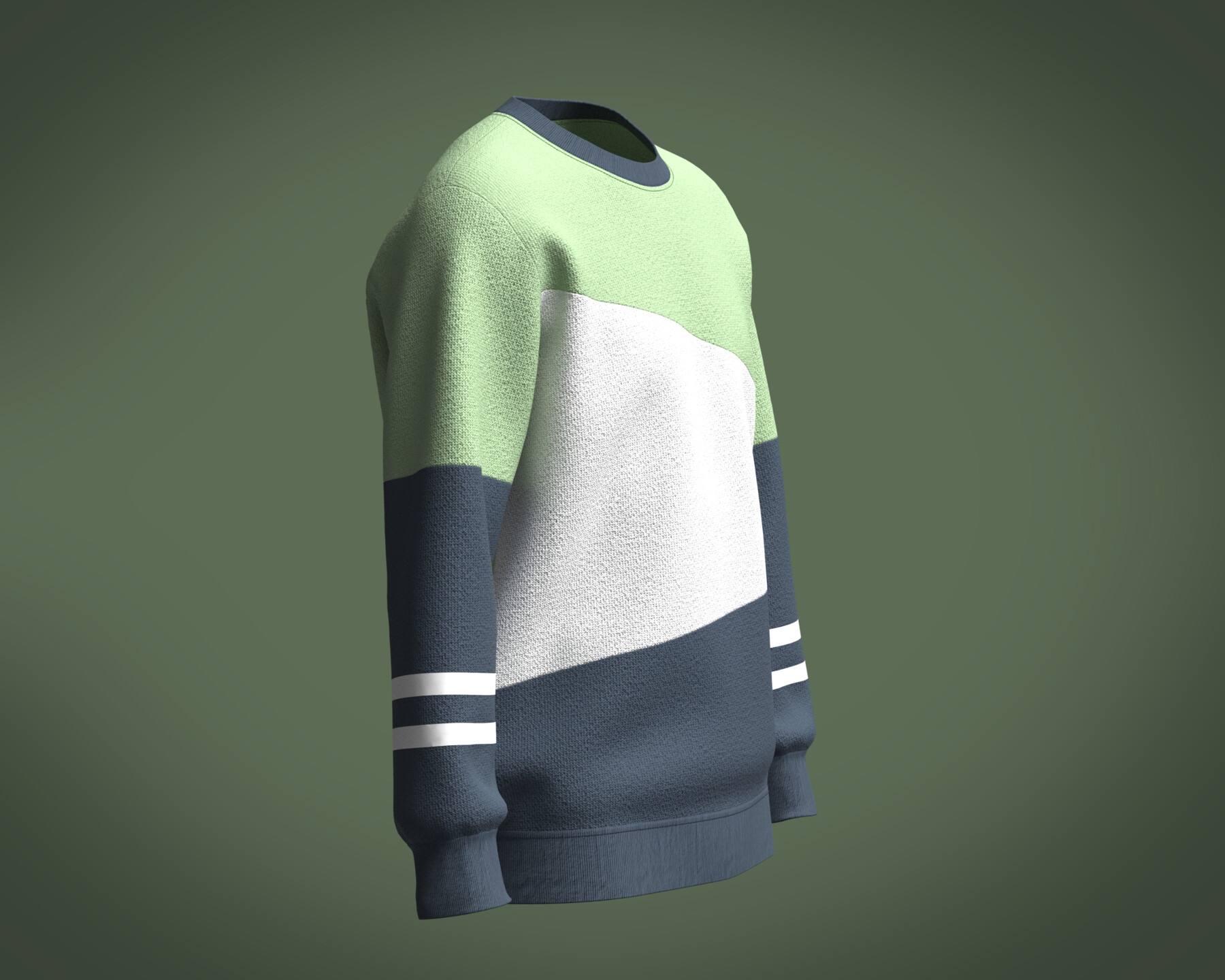 ArtStation - Mens 3 Color Sweat Shirt | Resources