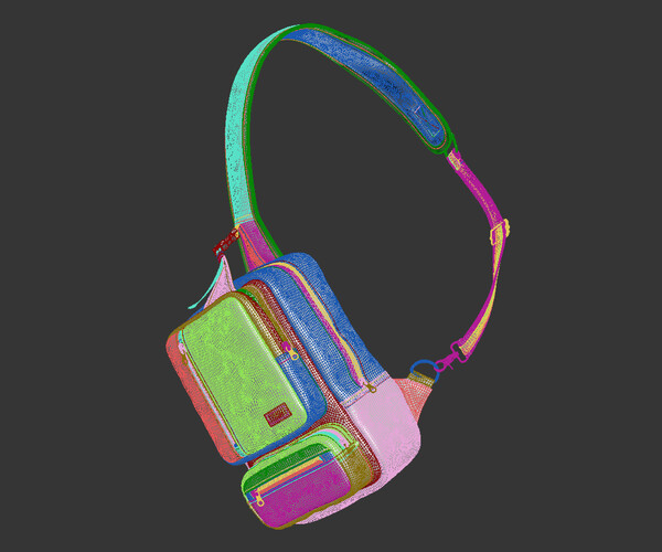 ArtStation Messenger bag set / Leather / Backpack / Sportive / Rest